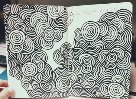 Абстракция для скетчбука