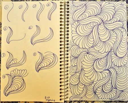 Узоры для рисования в скетчбуке