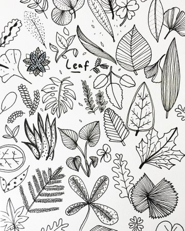 Дудлинг скетчбук