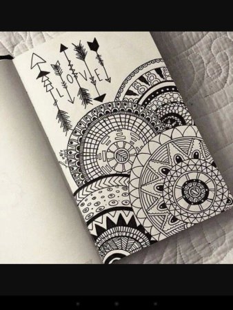 Узоры для блокнота