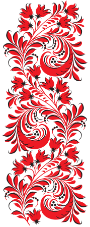 Народный орнамент Хохлома