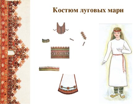 Марийский орнамент луговых Мари