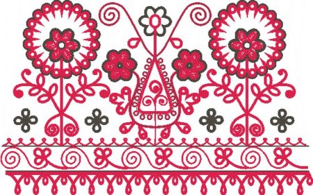 Русская народная вышивка изо 5