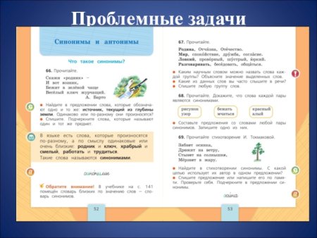 Русский язык 2 класс правило антонимы синонимы учебник