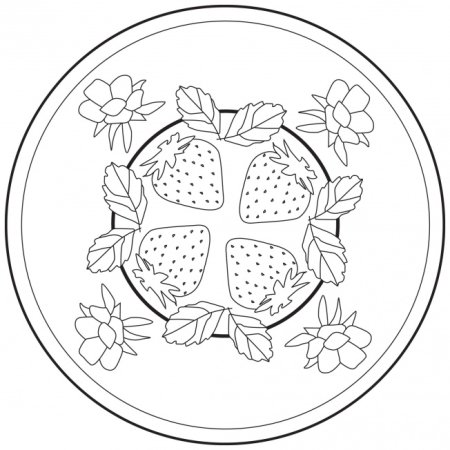 Эскиз тарелки