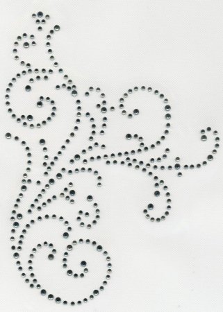 Точечный трафарет для страз