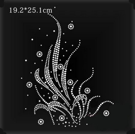 Орнамент из страз