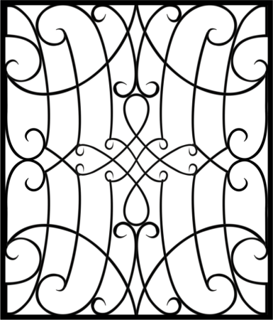 Решетка Узорная