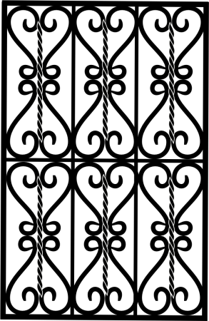 Решетка Узорная