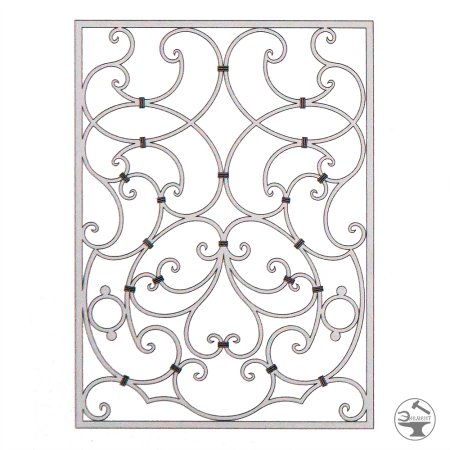 Кованная решетка kr-20