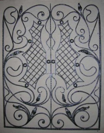 Эскиз декоративной решетки