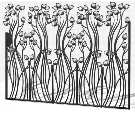 Ковка решетка Eskiz
