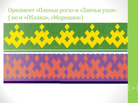 Оленьи рога орнамент Ханты и манси
