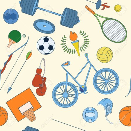 Спортивные принадлежности арт