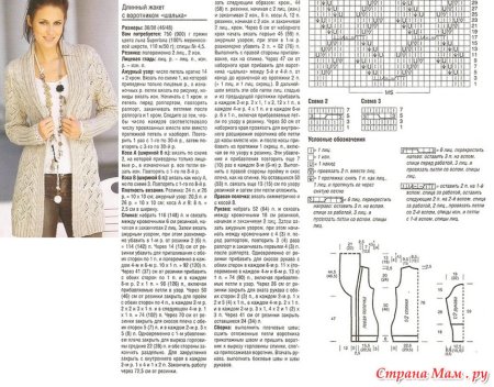 Кардиган женский вязать спицами схема и описание