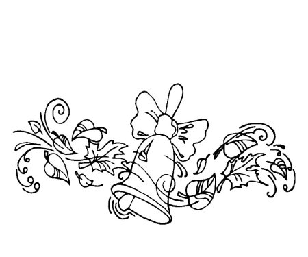 Колокольчик цветок Графика