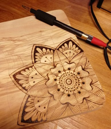 Художественное Выжигание по дереву