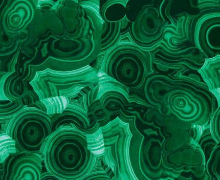 Структура камень малахит