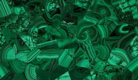 Радиально Лучистый малахит