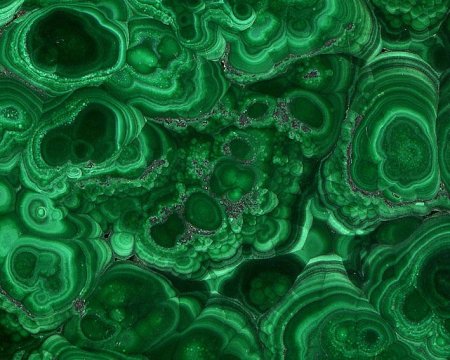 Малахит срез камня