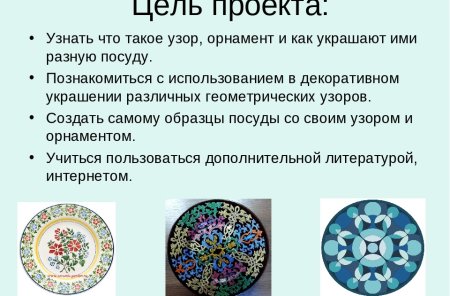 Проект математика вокруг нас узоры и орнаменты на посуде