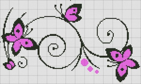 Красивые узоры для вышивки