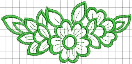 Шаблоны цветов для вышивки