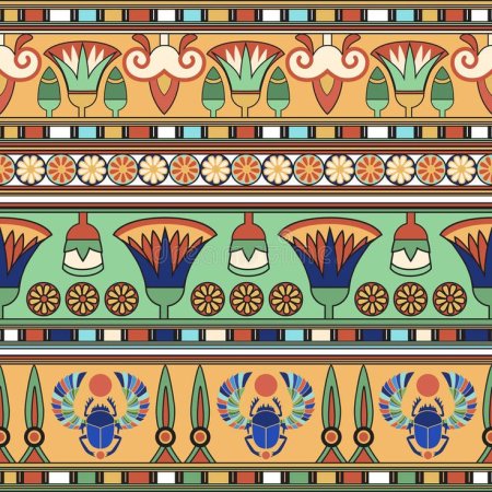 ДПИ древнего Египта орнамент