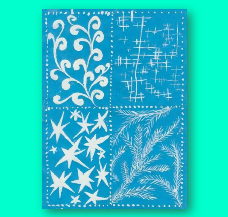 Узоры на окне рисунок