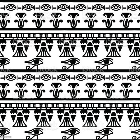 Антропоморфный орнамент древнего Египта