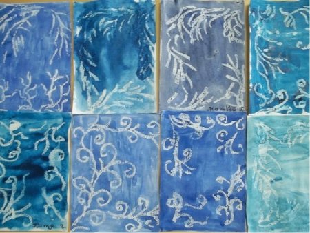 Конкурс рисунков зимние узоры