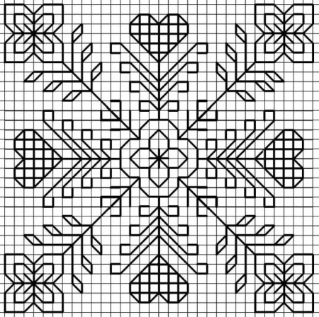 Вышивка блэкворк узоры