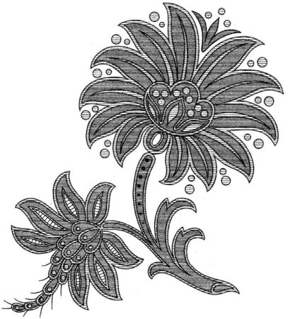 Фантазийный цветок