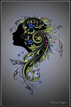 Индийская художница Barnali