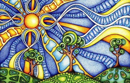 Декоративный пейзаж