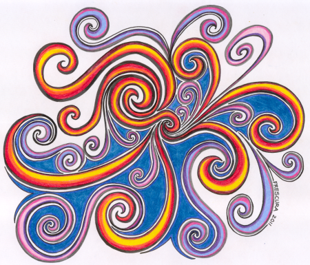 Спиральный узор