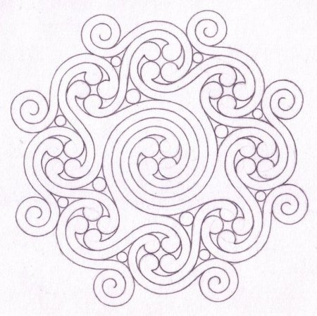 Спираль орнамент