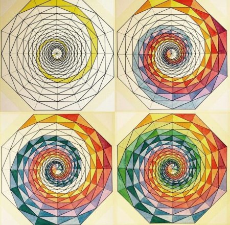 Узор спираль