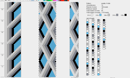 Схемы жгутов из бисера на 10 бисерин