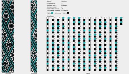 Схемы вязаных бисерных жгутов крючком