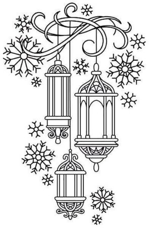 Новогодние рисунки на окнах