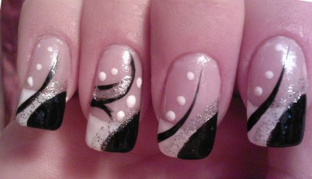 Узоры для ногтей легкие