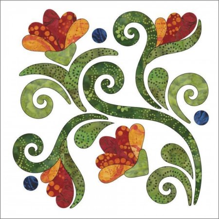 Уильям Моррис орнамент для аппликации