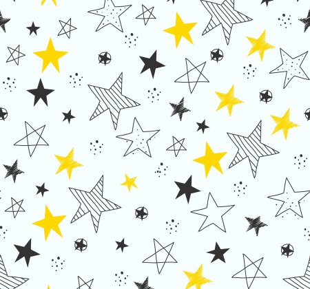 Орнамент звездочки