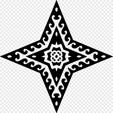 Орнамент в виде звезды