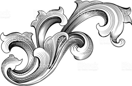 Акант орнамент Барокко