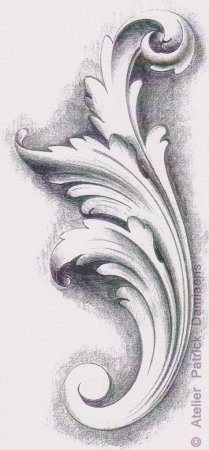 Акант орнамент Барокко