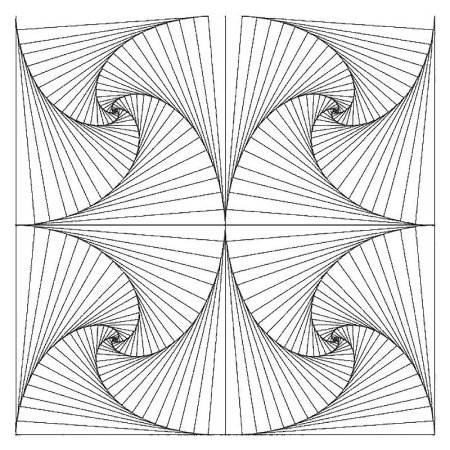Сложные геометрические узоры
