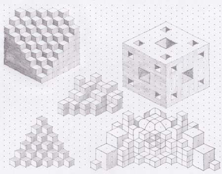 Изометрическая сетка для рисования