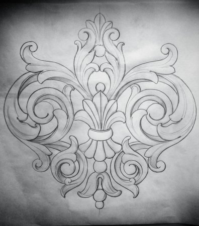 Орнаменты для резьбы по дереву